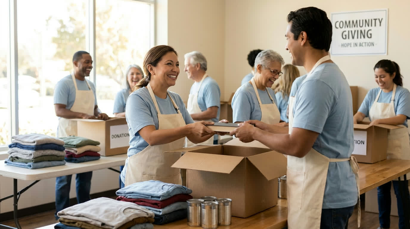 A Wellforce team supporting nonprofit staff and their donor systems