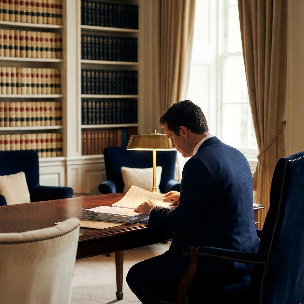 Law firm office interior
